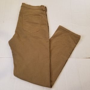 Flint And Tinder Straight Fit Khaki Pants Mens 33x32 Casual 5-Pocket Stretch
